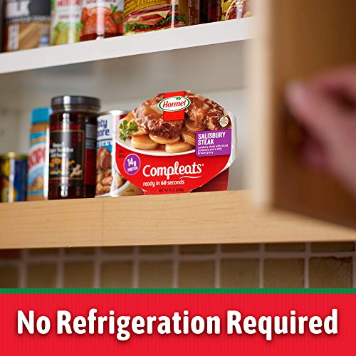 Compleats Hormel Microwavable Bowl, 9- Salisbury Steak 9 Ounce