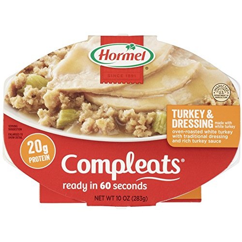 Compleats Turkey &Amp; Dressing With Gravy, 10 Ounce Pack Of 6