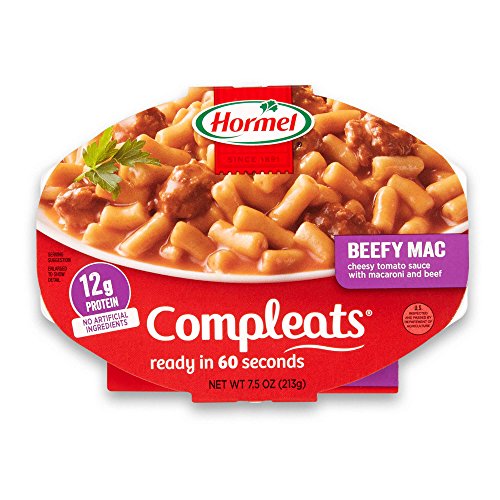 Hormel Compleats Beefy Mac &Amp; Cheese Microwave Tray, 7.5 Ounces