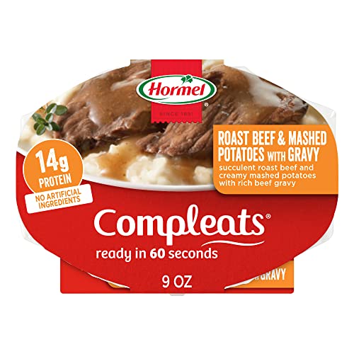 Hormel Compleats Roast Beef And Mashed Potatoes With Gravy, 9 Ou