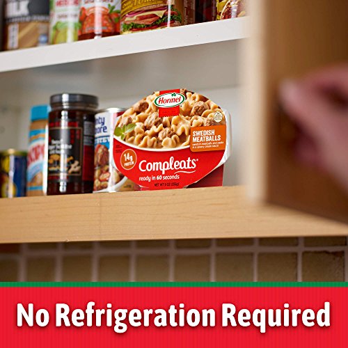 Hormel Compleats Swedish Meatballs With Pasta In Cream Sauce, 9