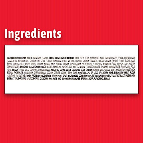 Hormel Compleats Swedish Meatballs With Pasta In Cream Sauce, 9