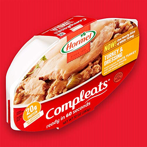 Hormel Compleats Turkey &Amp; Dressing, 10 Ounce Pack Of 6