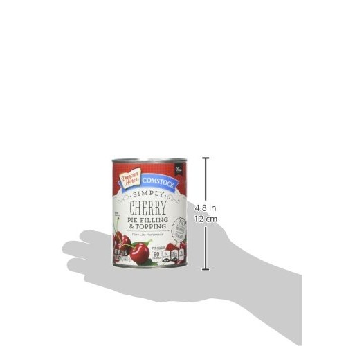 Comstock Simply Pie Filling &Amp; Topping, Cherry, 21 Ounce Pack Of 8