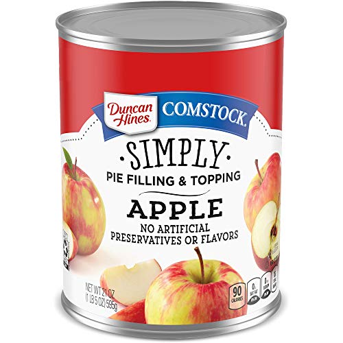 Duncan Hines Comstock Simply Pie Filling &Amp; Topping, Apple, 21 Oz