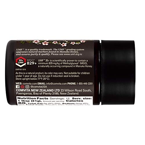 Comvita Certified Umf 15+ Mgo 514+ Raw Manuka Honey I New Zeal