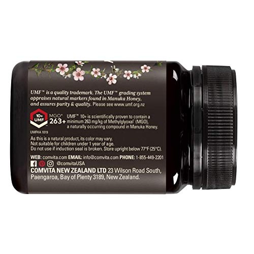 Comvita Certified Umf 10+ Mgo 263+ Raw I New Zealands #1 Manu