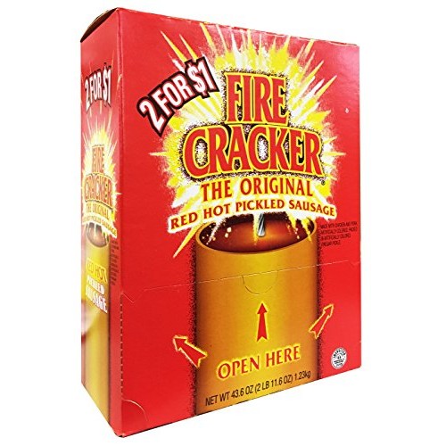 Penrose Fire Cracker Original Red Hot Pickled Sausage - Mouthwat