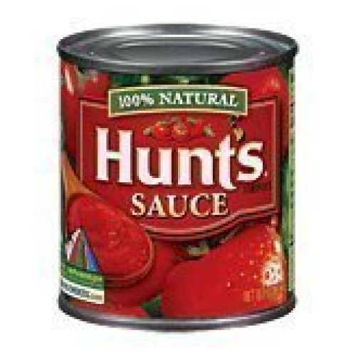 Hunts Tomato Sauce 8 Oz. 100% Natural - 6 Pack