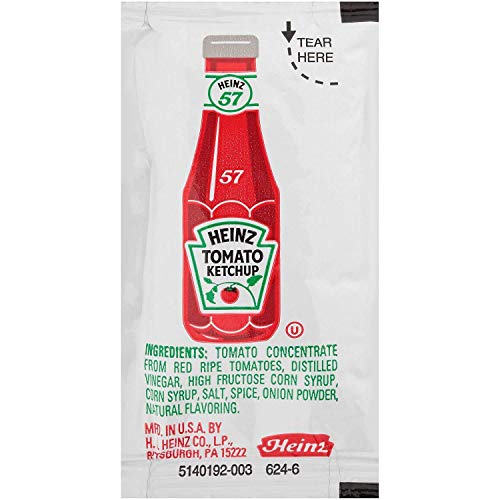 Concession Essentials Ketchup- Heinz Single Serve Packages .32 O