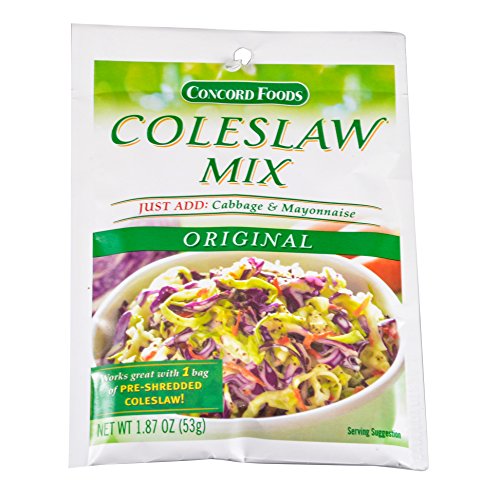 Concord Foods Cole Slaw Mix, 1.87 Oz Pouch