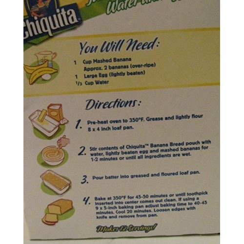 Banana Bread Mix 2 13.7 Oz Boxes