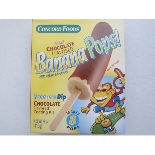 Chocolate Banana Pops Kit Makes 8 Total Pops