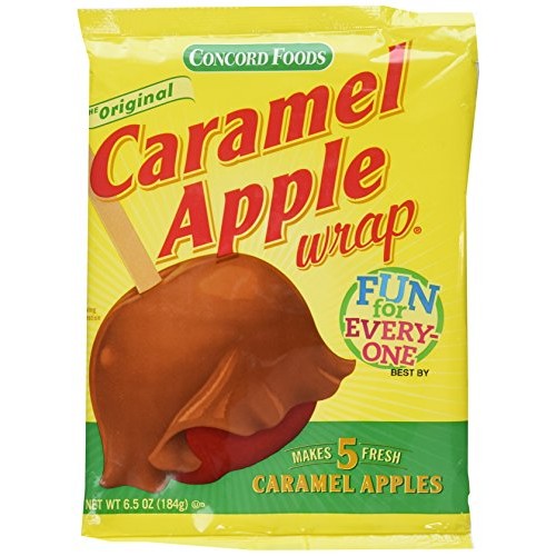 Concord Caramel Apple Wrap 6.05 Oz Package Value 3 Pack - Makes