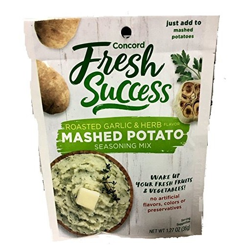 Concord Mashed Potato Seasoning Mix, 1.27-Ounce Pouches Pack Of
