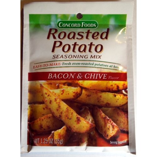 Concord Foods Roasted Potato Seasoning Mix - Bacon &Amp; Chive Flavo