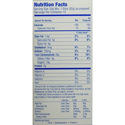 Chiquita Banana Bread Mix, 13.7 Oz