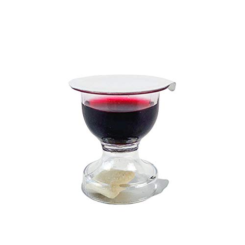 Truevine Chalice Prefilled Communion Cups And Wafer Set - Prefil