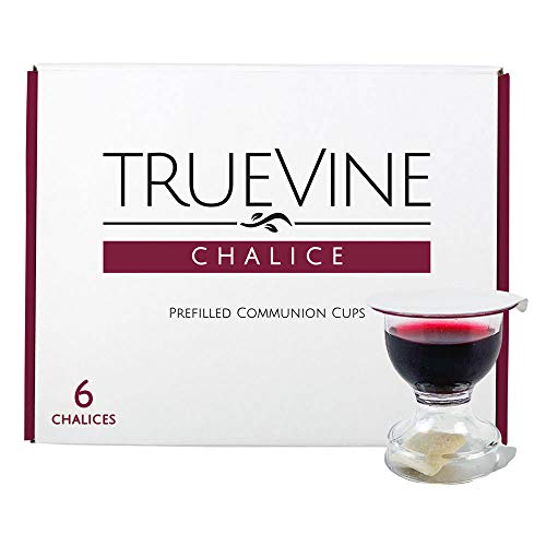 Truevine Chalice Prefilled Communion Cups And Wafer Set - Prefil