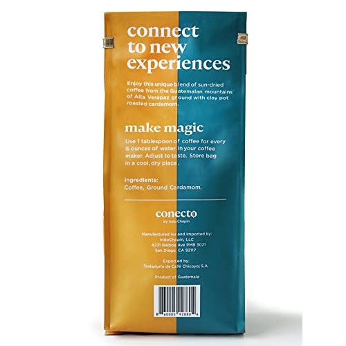 Conecto Cardamom Coffee: 100% Natural And Artisanal, Guatemalan