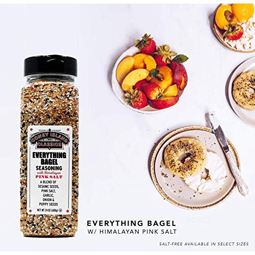 Everything Bagel Seasoning Premium Spice Blend With Pink Himalay