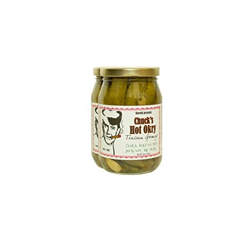 Chucks Hot Okry 2/16Oz Jars