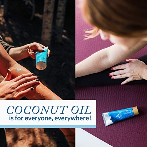 Organic Coconut Oil Travel Tube - New Packaging | Fair Trade, Or