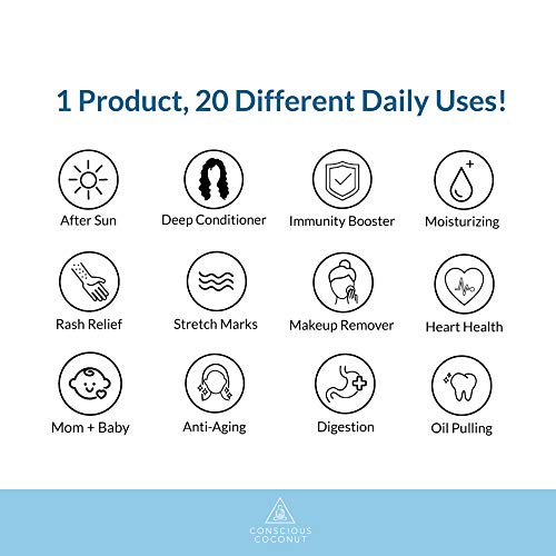 Organic Coconut Oil Travel Tube - New Packaging | Fair Trade, Or