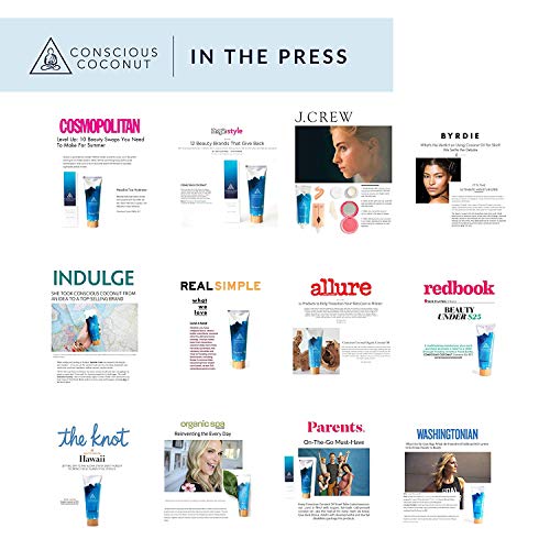 Organic Coconut Oil Travel Tube - New Packaging | Fair Trade, Or