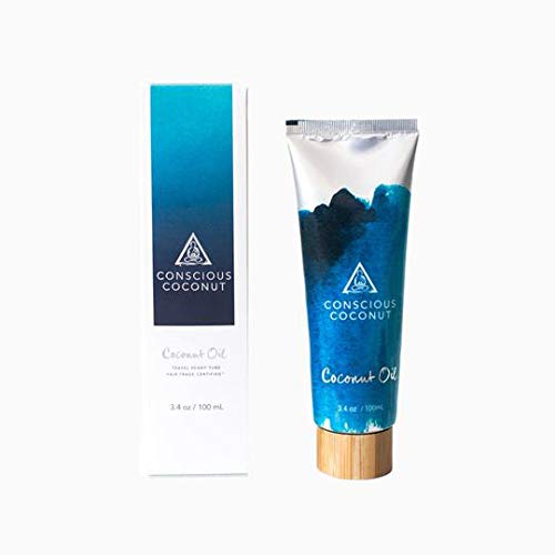 Organic Coconut Oil Travel Tube - New Packaging | Fair Trade, Or