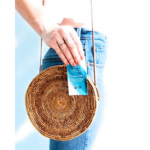 Organic, Fair Trade Coconut Oil Packets - Ten 10 Small Batch,