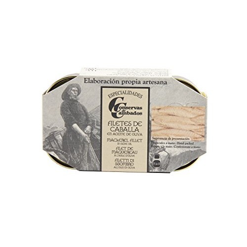 Conservas De Cambados Filetes De Caballa - Mackerel Fillets In O
