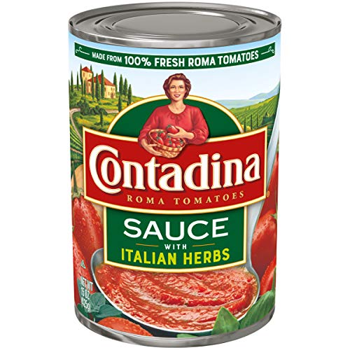 Contadina Canned Roma Tomato Sauce With Italian Herbs, 15 Ounce