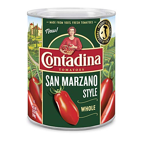 Contadina Canned Whole San Marzano Style Tomatoes, 28 Oz Pack Of 6