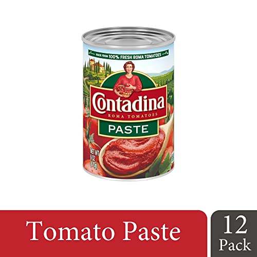 Contadina Canned Roma Style Tomato Paste, 6 Oz Pack Of 12