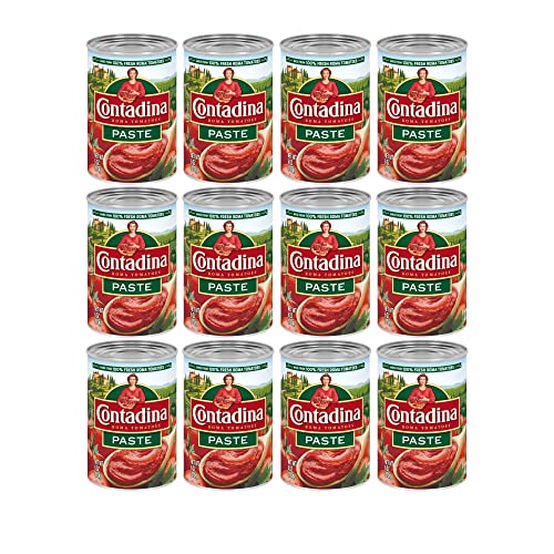 Contadina Canned Roma Style Tomato Paste, 6 Oz Pack Of 12