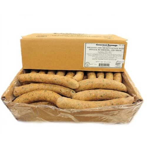 Pheasant &Amp; Chicken W/Mushroom, Spinach &Amp; Parmesan Sausage Frozen