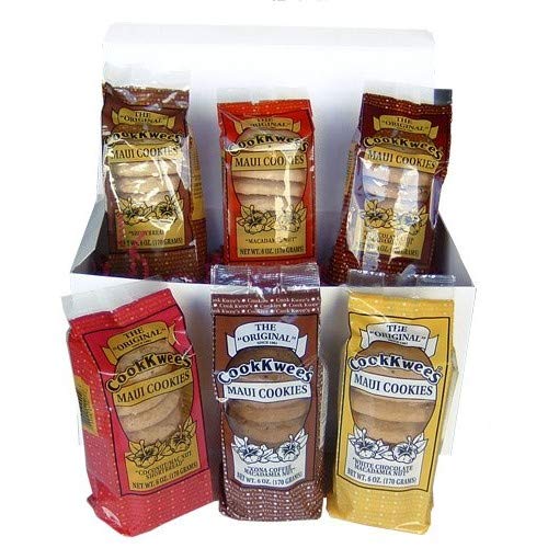 6-Pack Cookie Lover Gift Set - Cook Kwee Maui Cookies