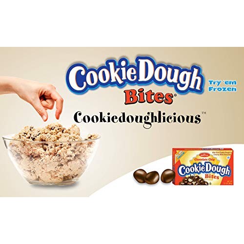 Cookie Dough Bites, Chocolate Chip, 3.1 Ounce Pack Of 12