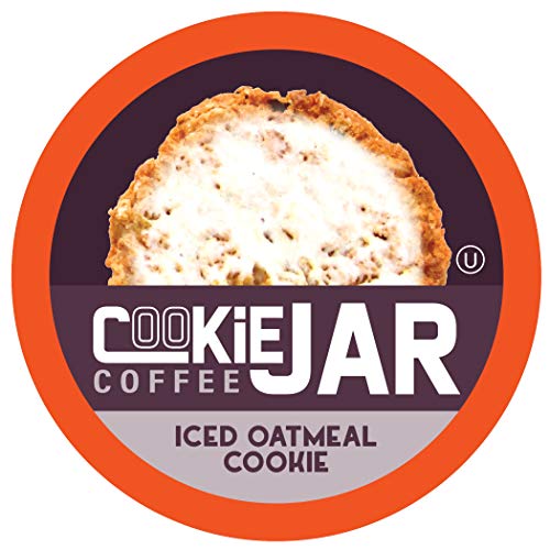 Cookie Jar Coffee Iced Oatmeal Flavored Coffee, Recyclable Pods, Cookie Jar Coffee Iced Oatmeal Flavored Coffee, Recyclable Pods,