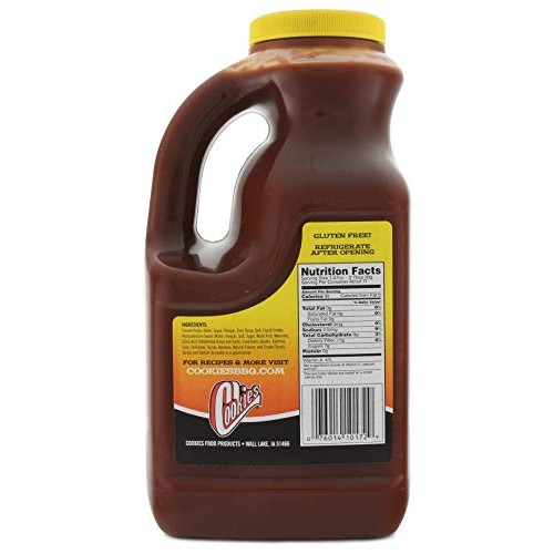 Cookies Food Products Cookies Original Bbq Barbeque Sauce, 76 Oz.
