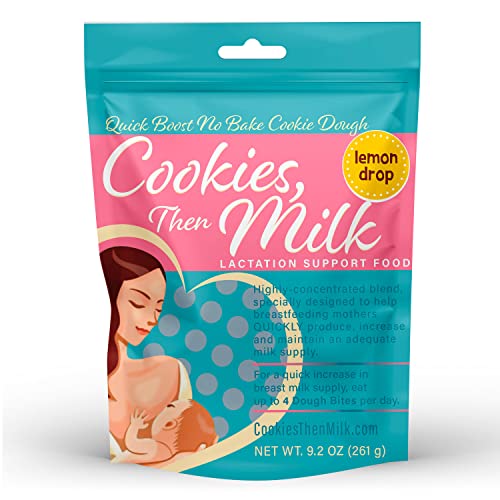 COOKIES, THEN MILK No Bake Lactation Cookies Dough, Pumping & Br...