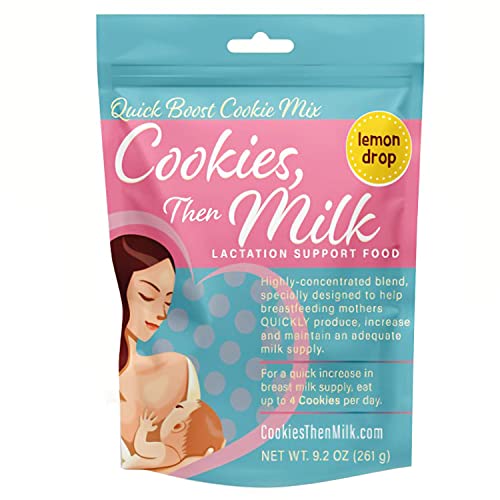 COOKIES, THEN MILK Quick Boost Lactation Cookies Mix with Oats, ...