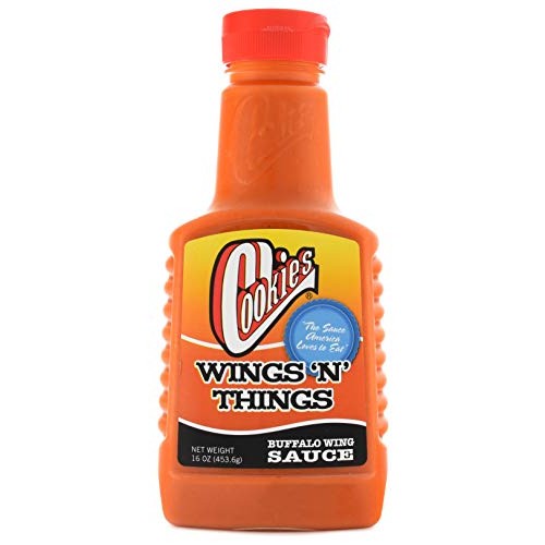 Cookies Wings N Things Buffalo Wing Sauce, 16 Ounce
