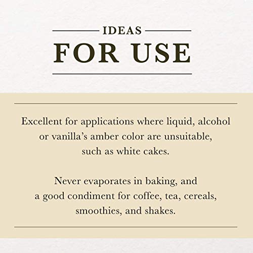 Cook’S, Organic Pure Vanilla Powder, World’S Finest Gourmet Fres