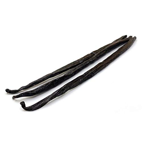 Cook’S, Tahitian Organic Vanilla Beans, Grade A, World’S Finest