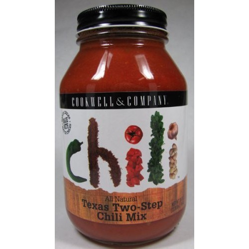 Cookwell &Amp; Company All Natural Two Step Chili Mix, 34 Ounce Jar