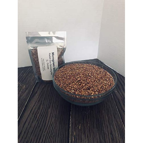 Cool Beans N Sprouts Brand, Radish Duo Sprouting Mix, 1/4 Poun