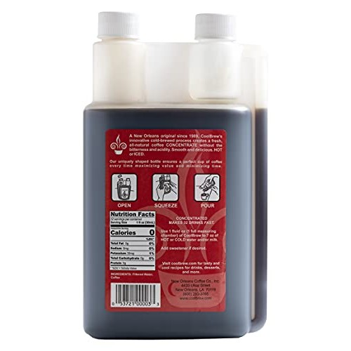Cool Brew Fresh Coffee Concentrate - French Roast 6X1 Liter- Ma