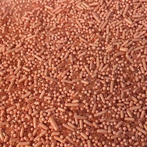 Rose Gold Sprinkles For Baking And Decorating Cupcake, Cakes, Co